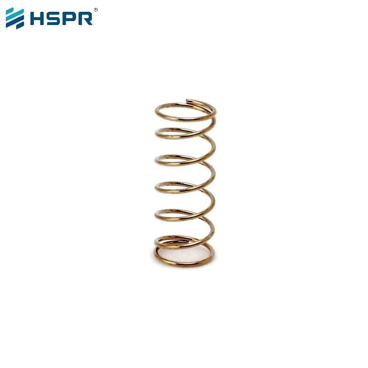 Yellow Zinc Plated compression spring (14)