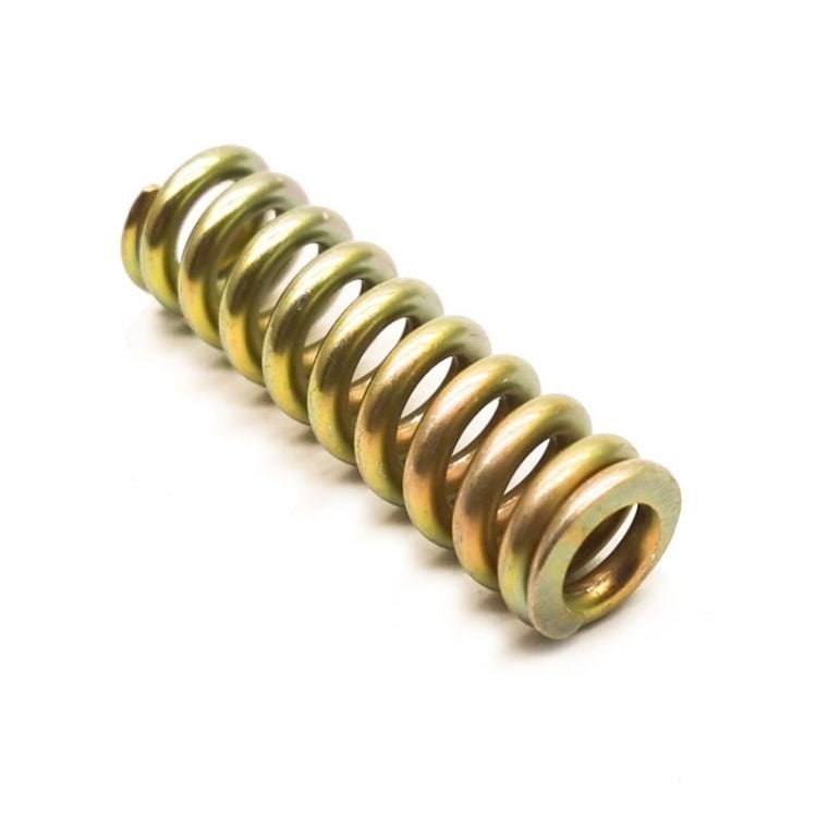 Yellow Zinc Plated Compression Spring