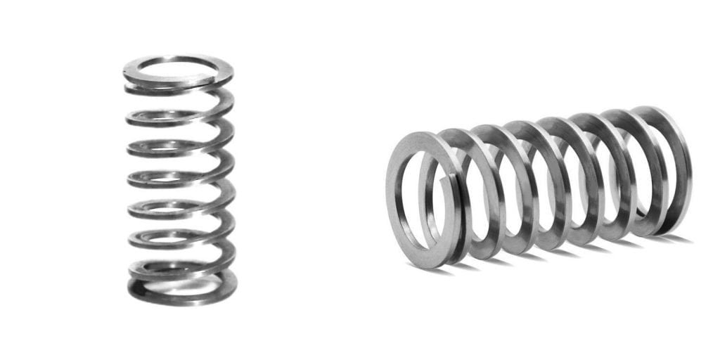 Flat Wire Compression Die Spring Rectangular flat wire compression die spring