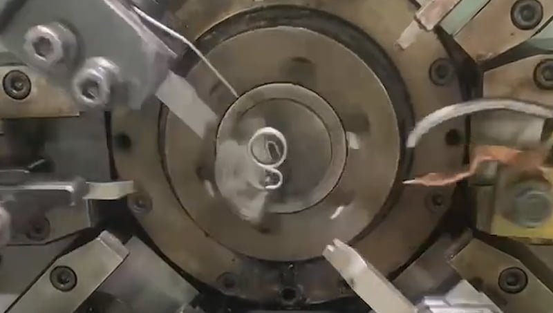 Torsion spring manufacturing