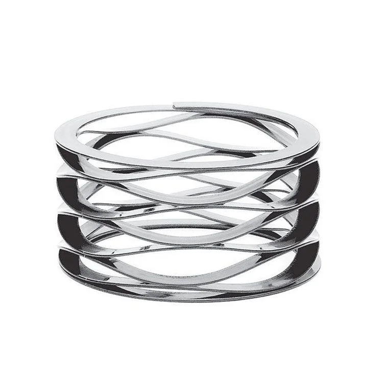 Multi turn wave spring with shim ends Multi turn wave spring with shim ends
