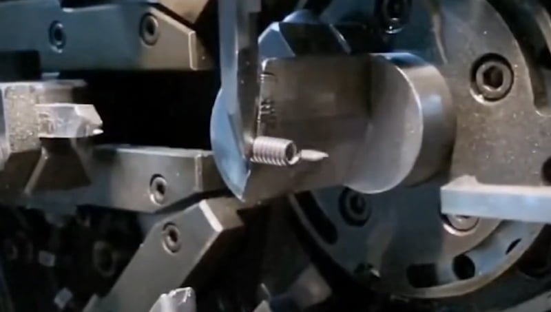 Small size extension spring