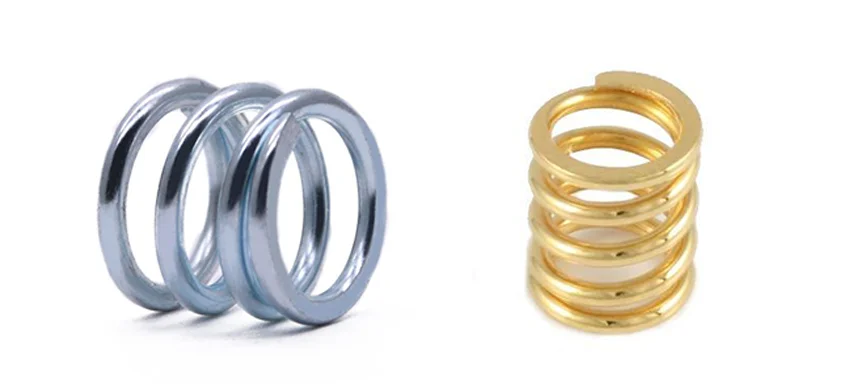 Spring plating surface treatment