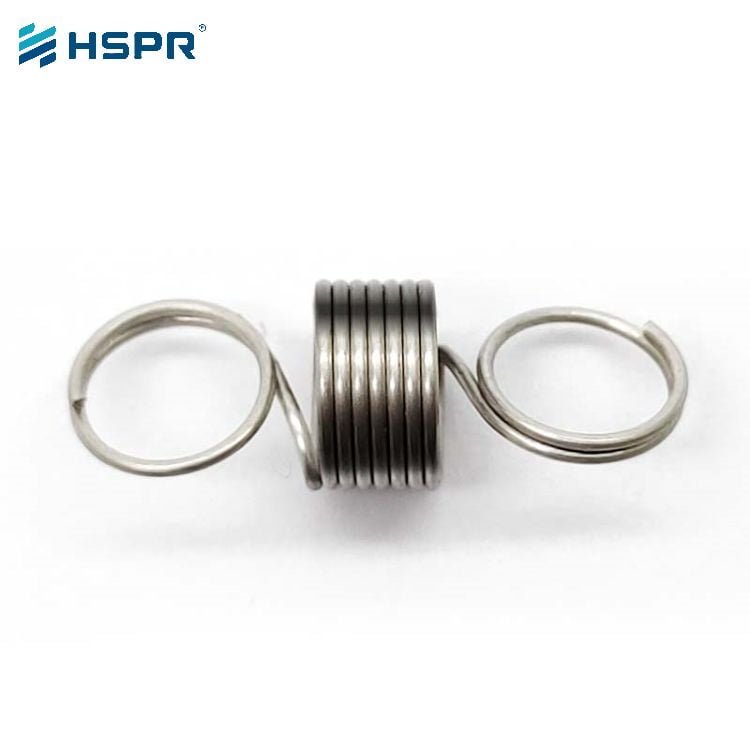 custom double loop extension springs