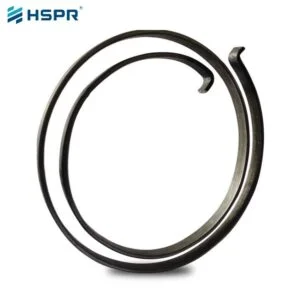 spring constant of spiral spring