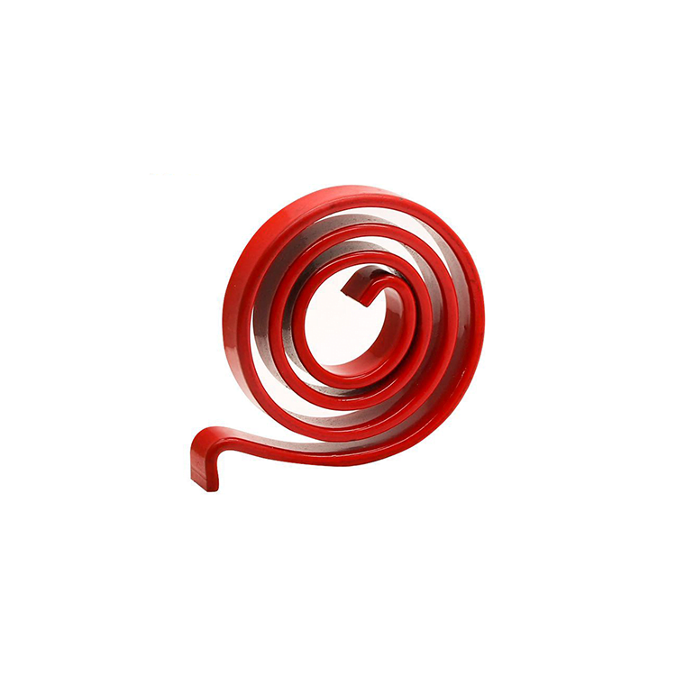 Flat coil torsion spring