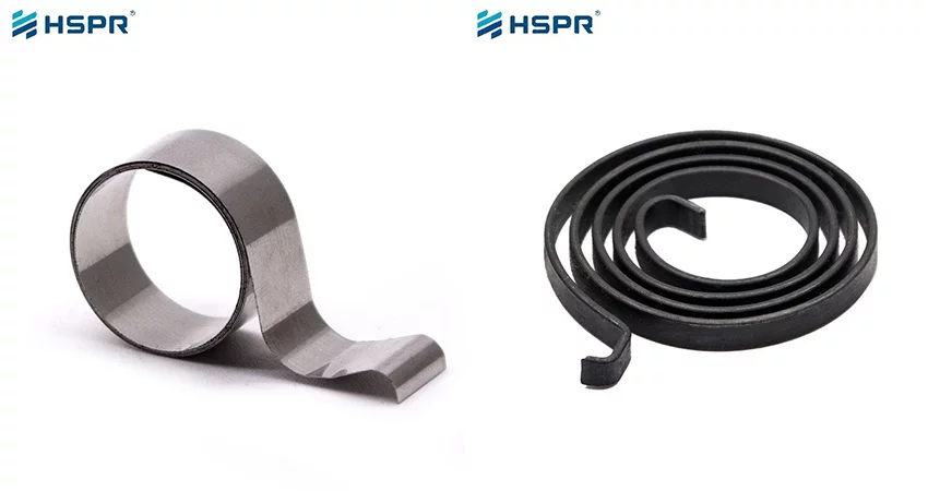 flat spiral torsion spring