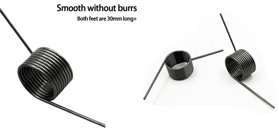 V Shaped Helical Torsion Spring