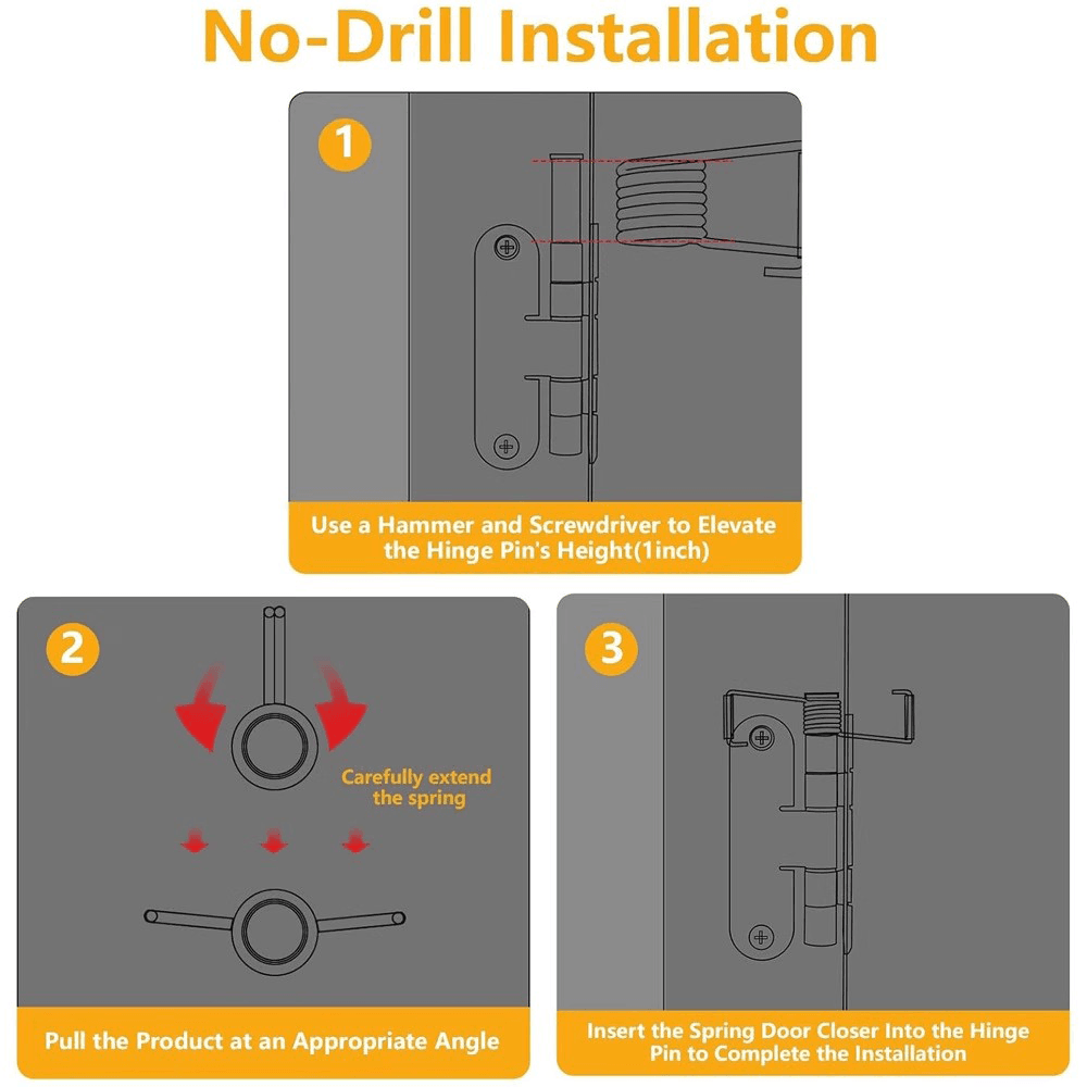 Door closing spring factory