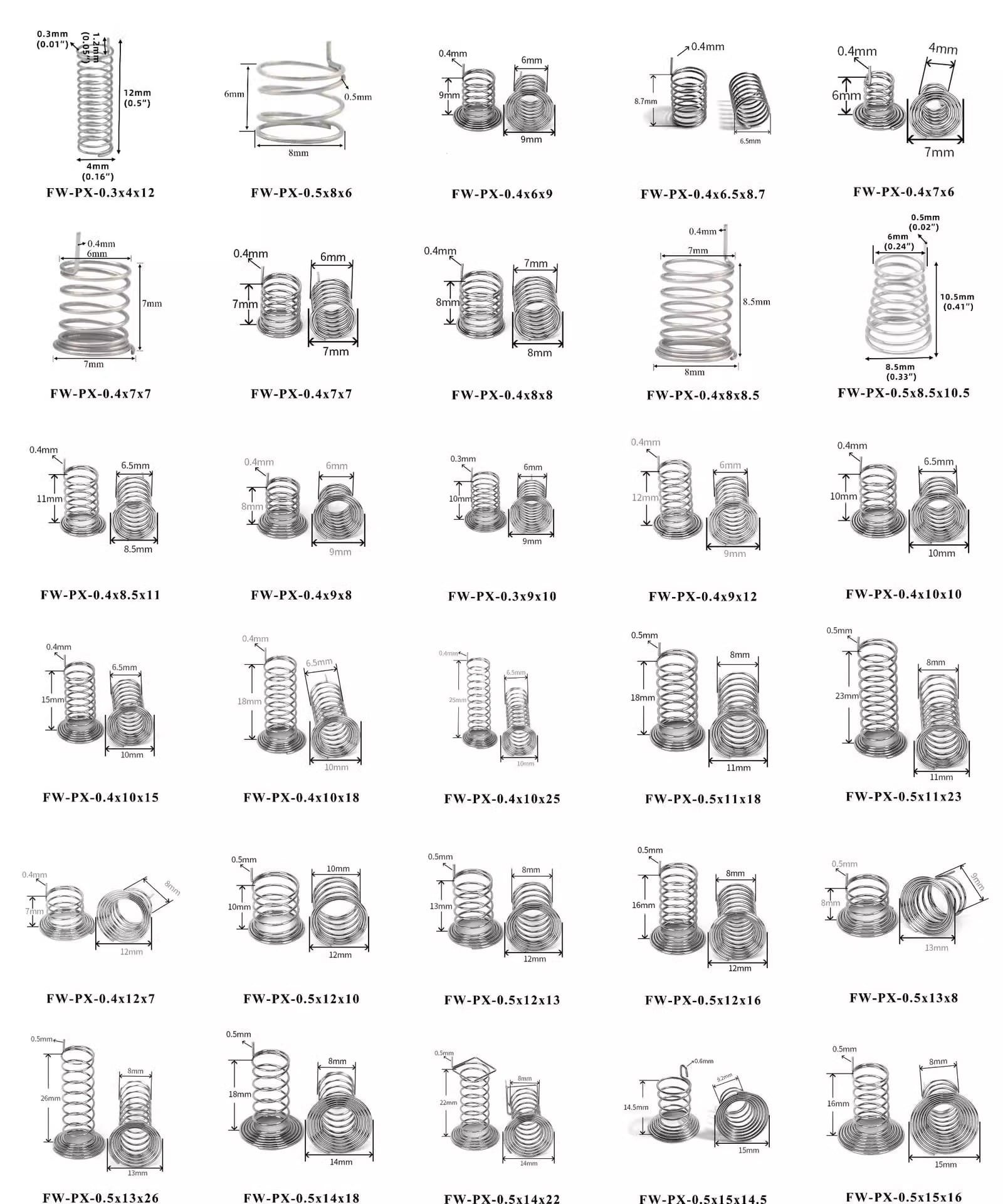 Touch sensor switch spring | Quality custom spring manufacturers