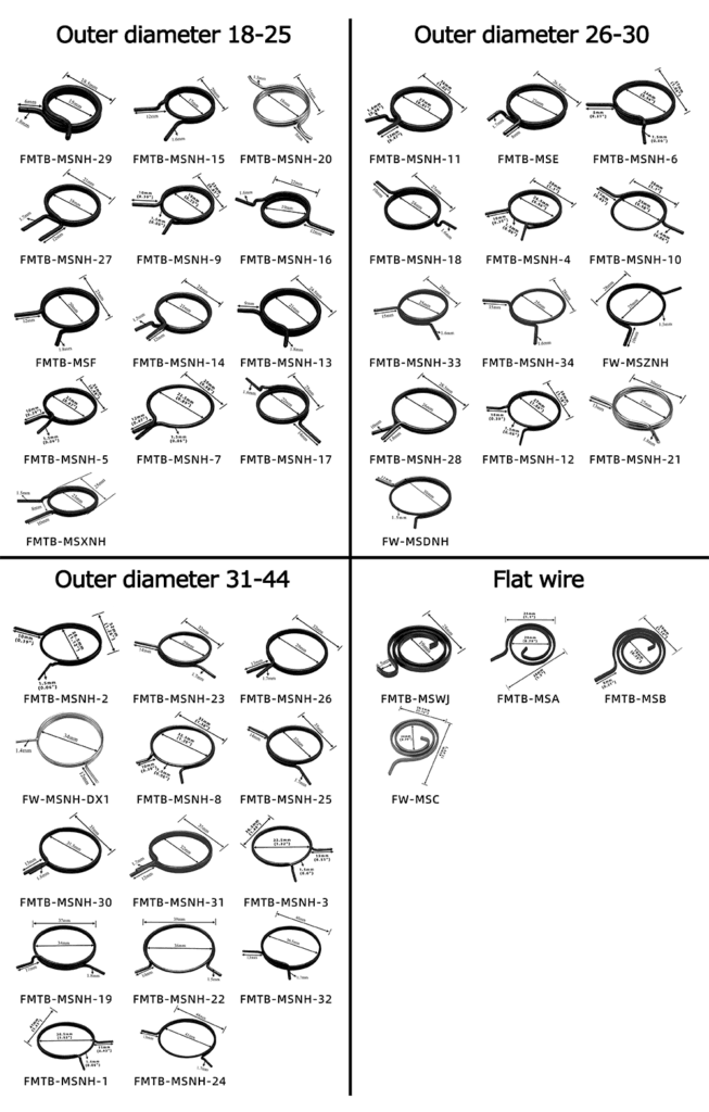 CUSTOM door handle springS