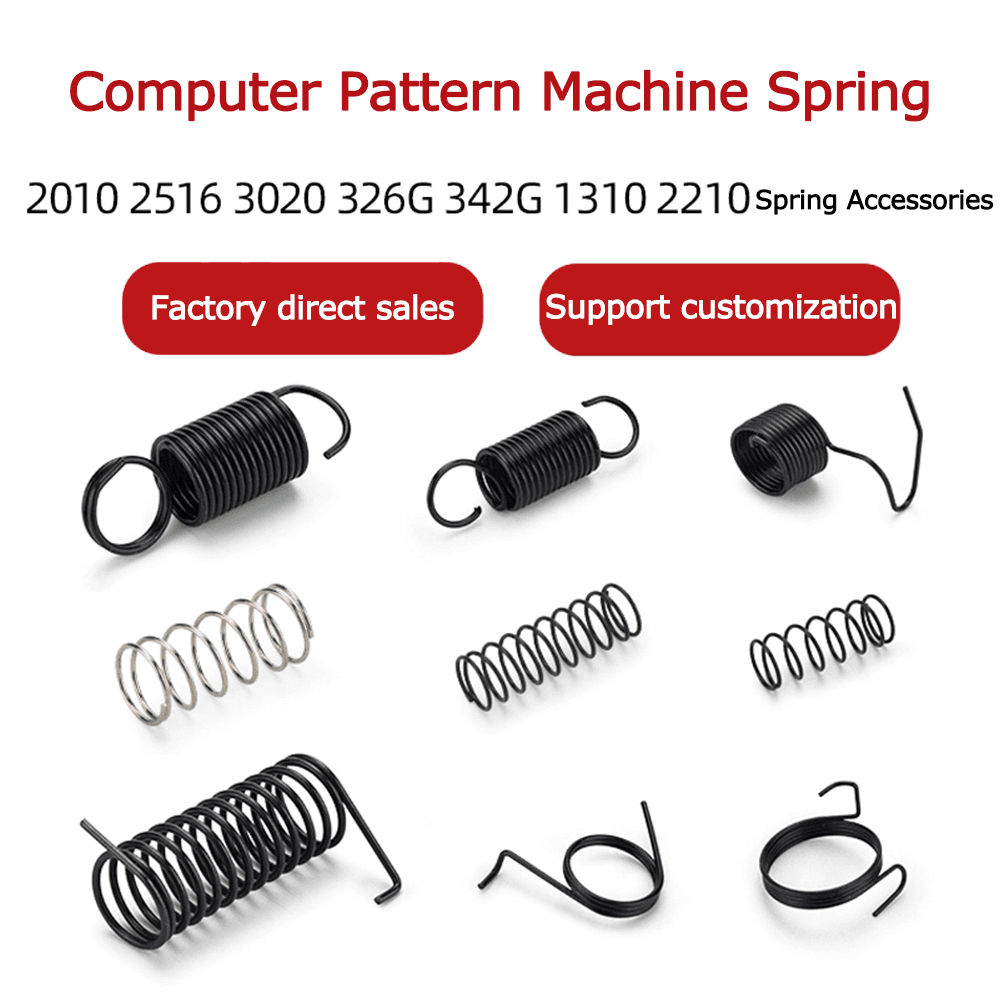 Computer pattern machine spring