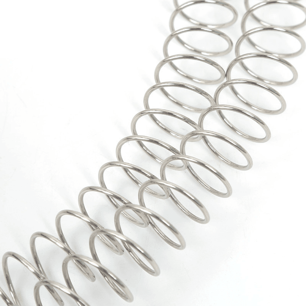 High altitude zipline brake buffer springs