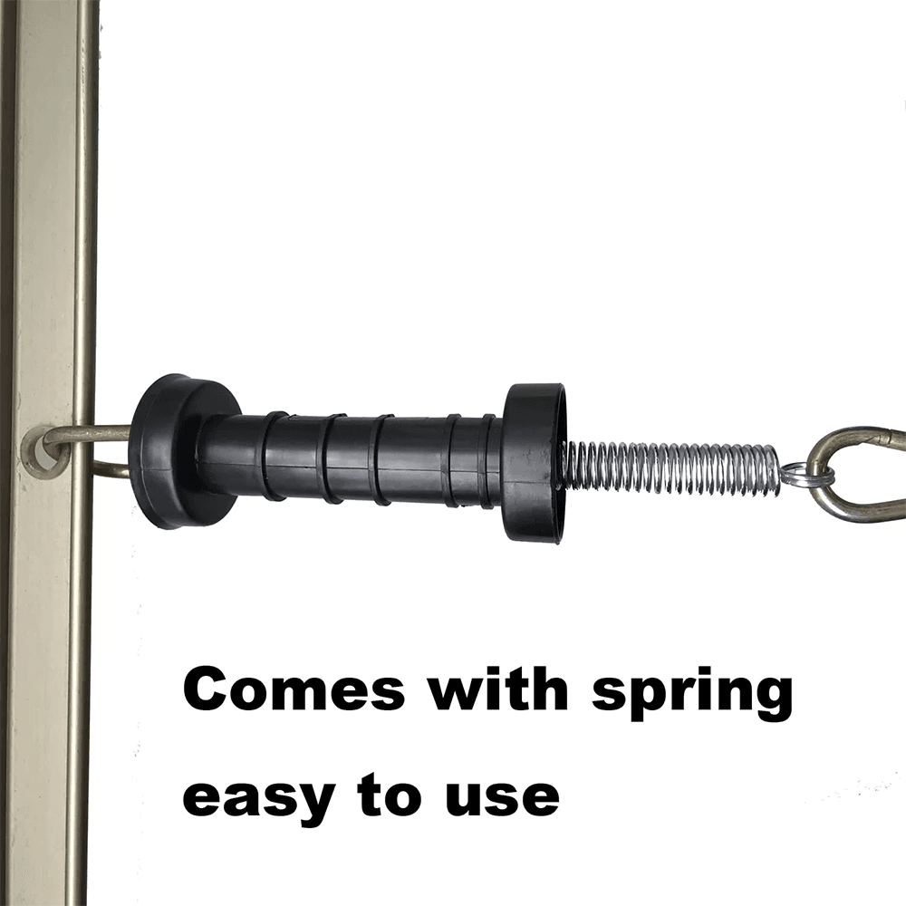 Livestock farm fence door springS