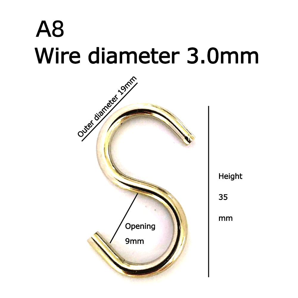 Stainless steel S hook factory