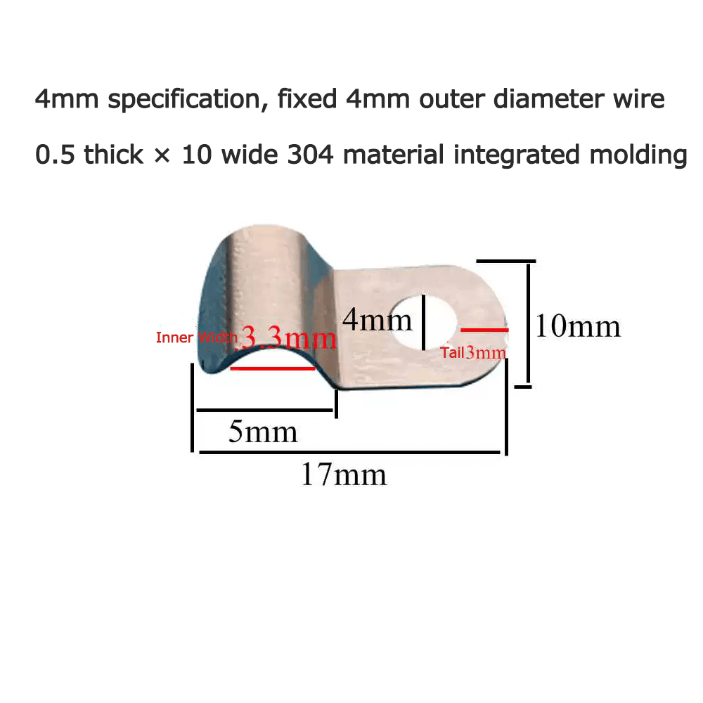 Stainless steel metal wire clip for sale
