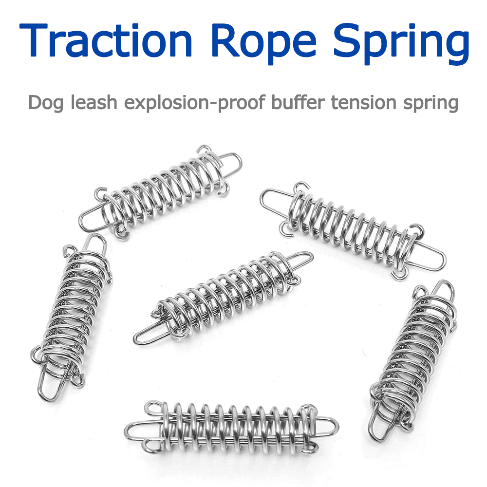 Traction rope spring