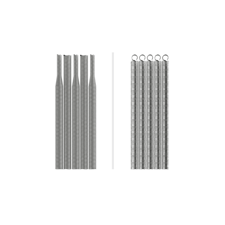 Bag making machine spring