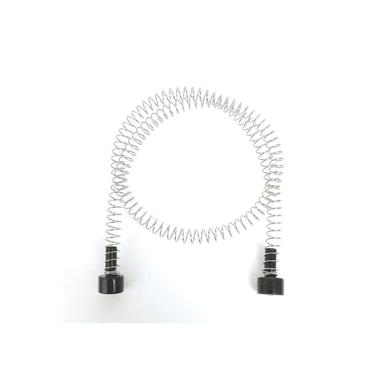 High altitude zipline brake buffer spring