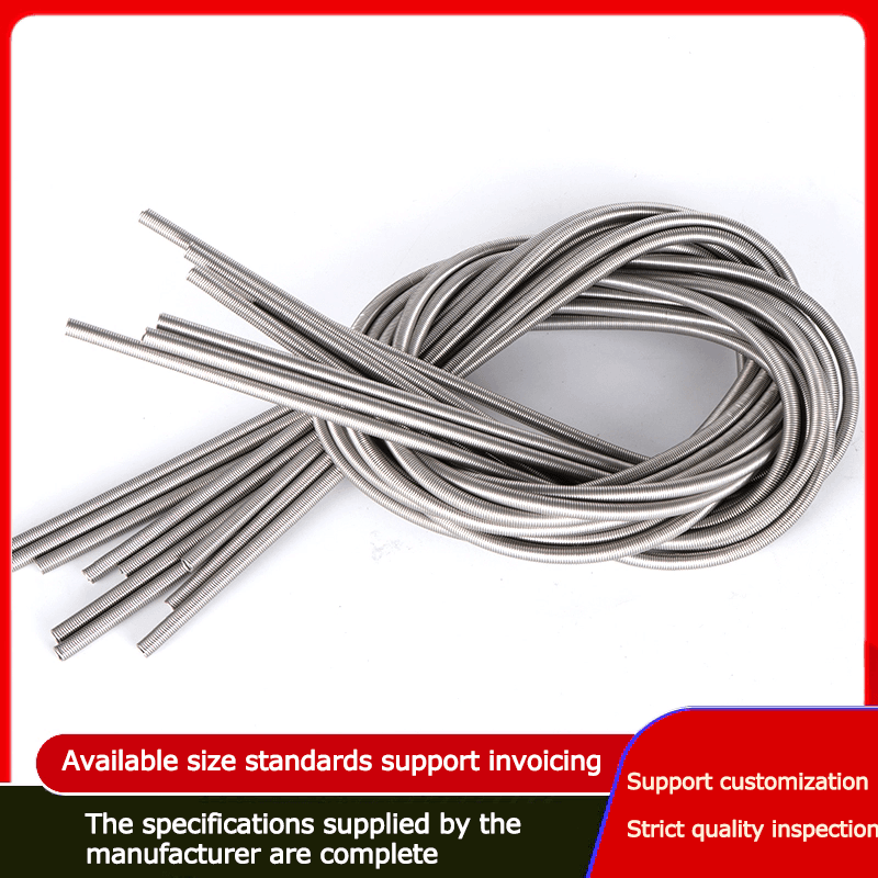 304 stainless steel extra long tension spring