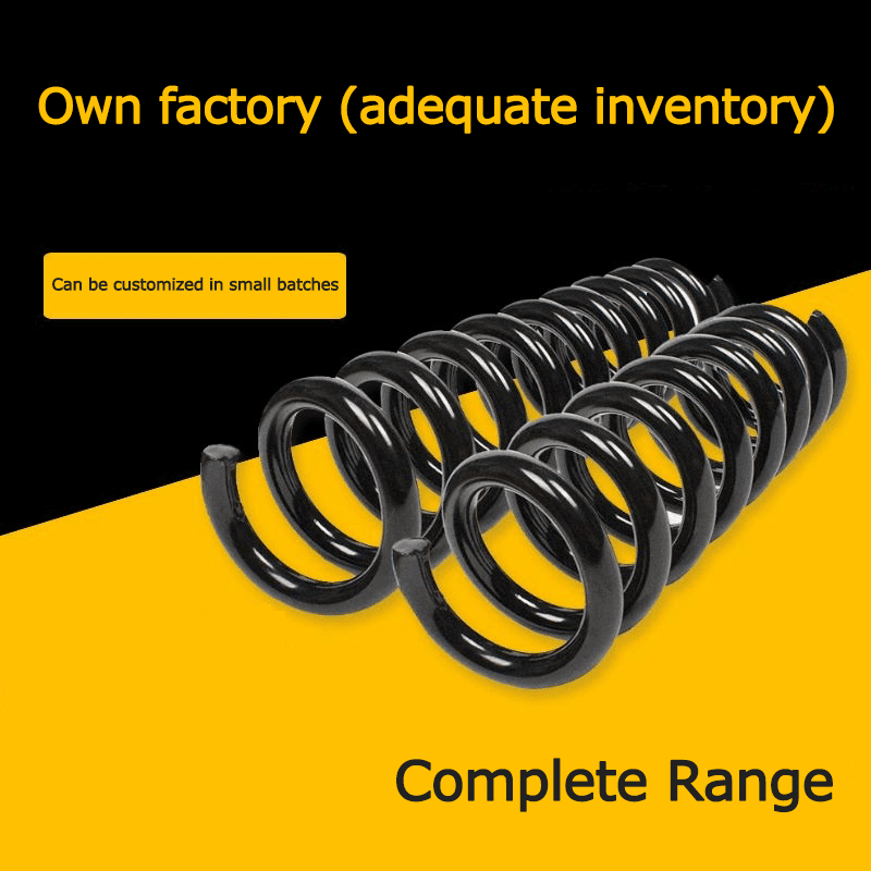 Flatbed truck large spring