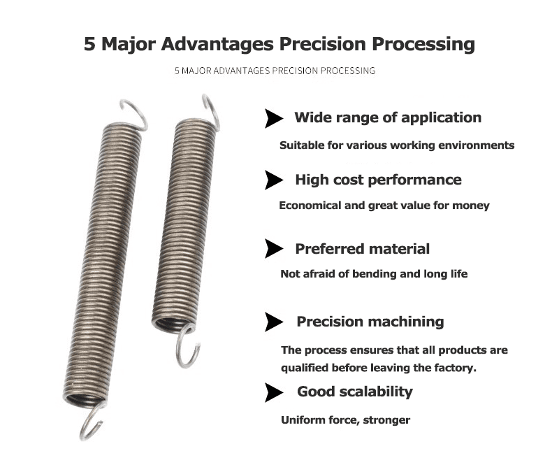 Tension springs with hook factory