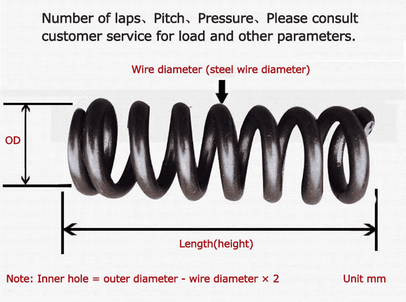 Vibrating screen shock absorbing springs Vibrating screen shock absorbing springs