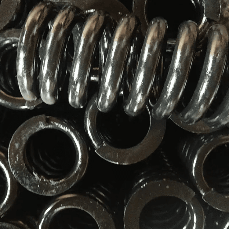 Construction machinery spring factory