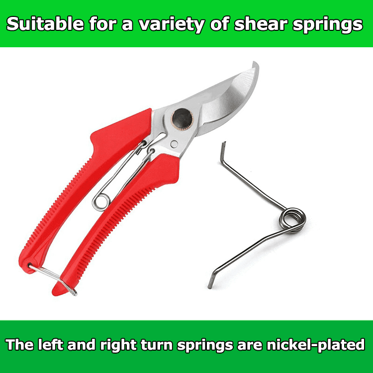 Garden scissors universal accessory spring