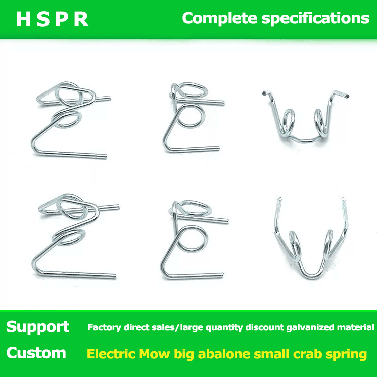 Motor electric car caliper fixed spring