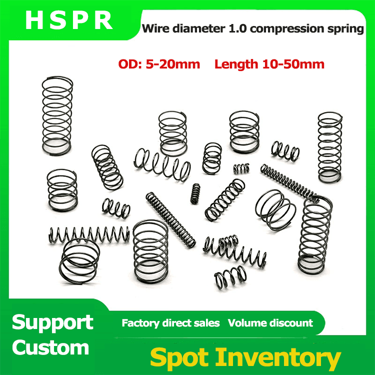 Shock absorbing Y return spring