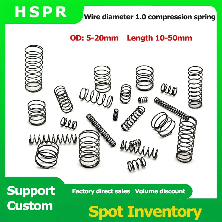 Shock absorbing Y return spring