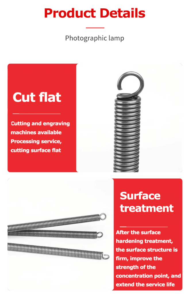 Tensile spring with strong hook tarp supplier 1