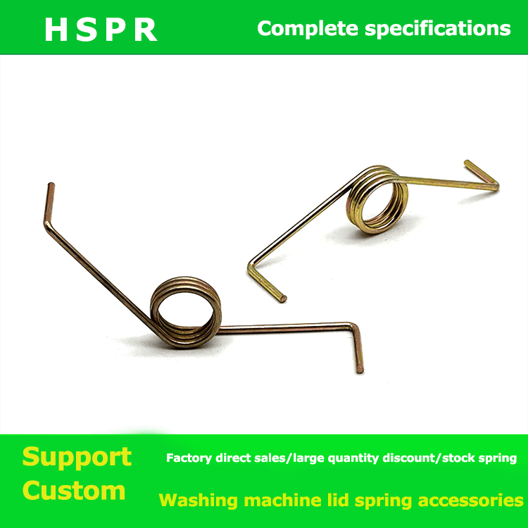 Washing machine door cover springSs