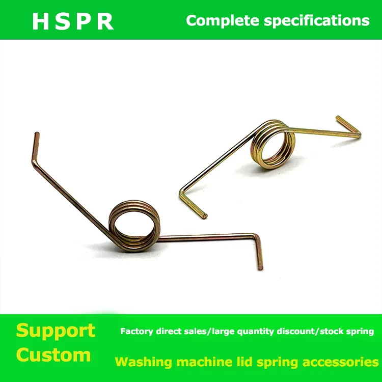 Washing machine door cover springSs