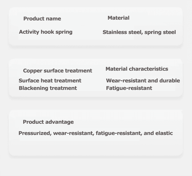 custom Universal hook spring