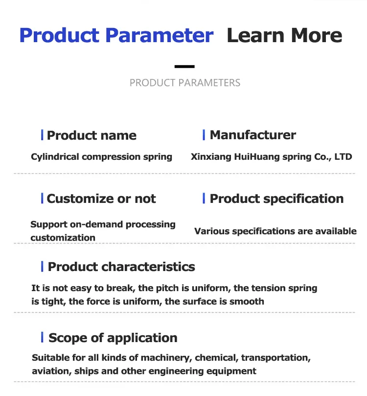 stainless steel pressure springs manufacturer