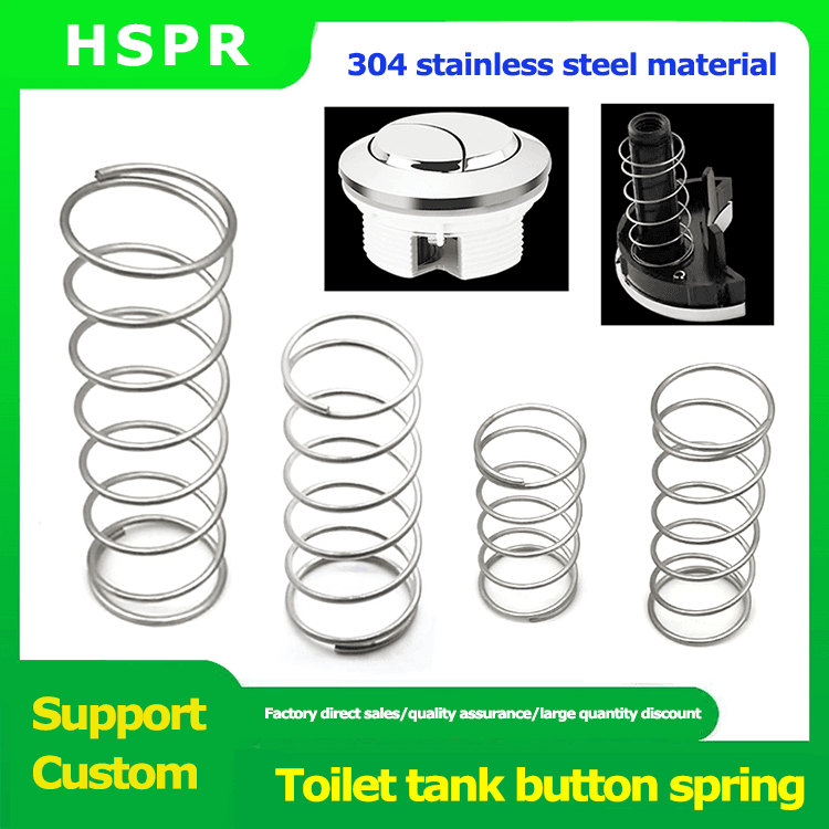 304 stainless steel toilet water tank toilet button spring