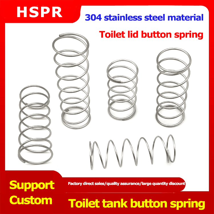 304 stainless steel toilet water tank toilet button springs
