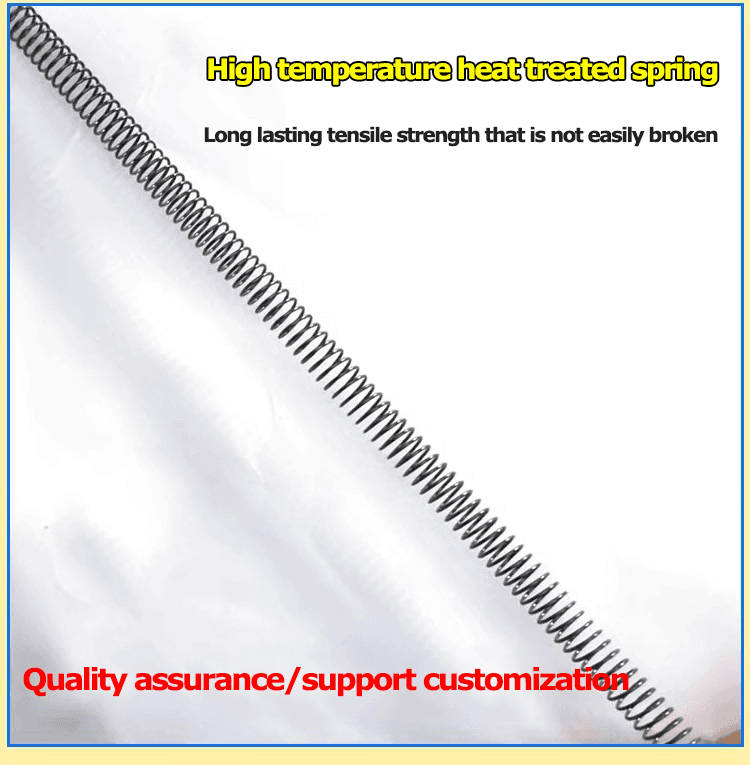 Customization of strong tensile force springs for display stand sliding doors 1 Customization of strong tensile force springs for display stand sliding doors 1