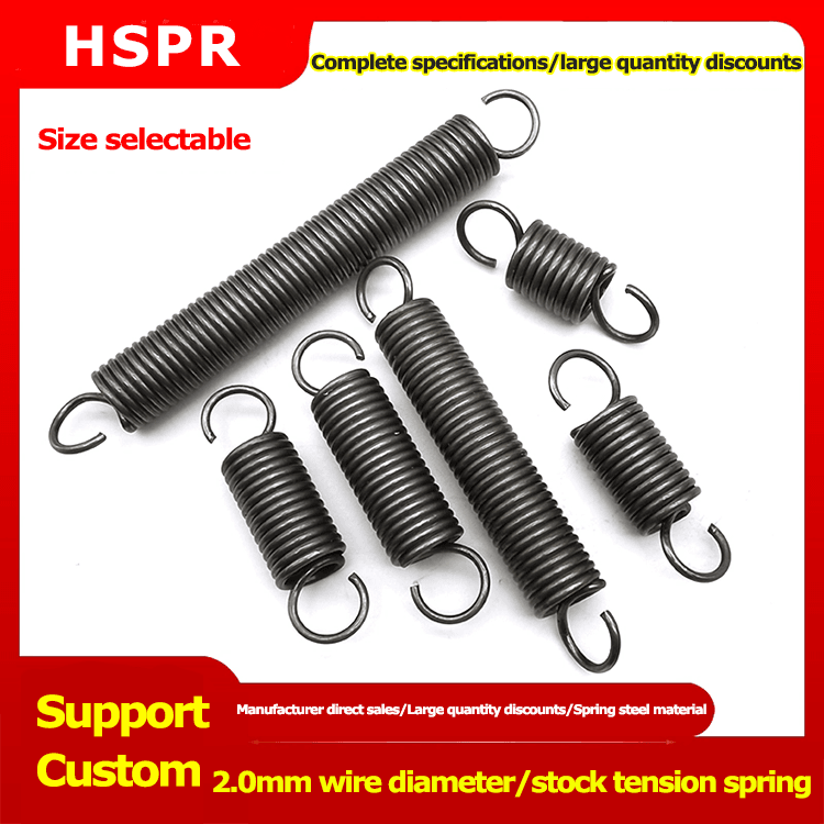 Electric forklift stretch mechanical tension springs