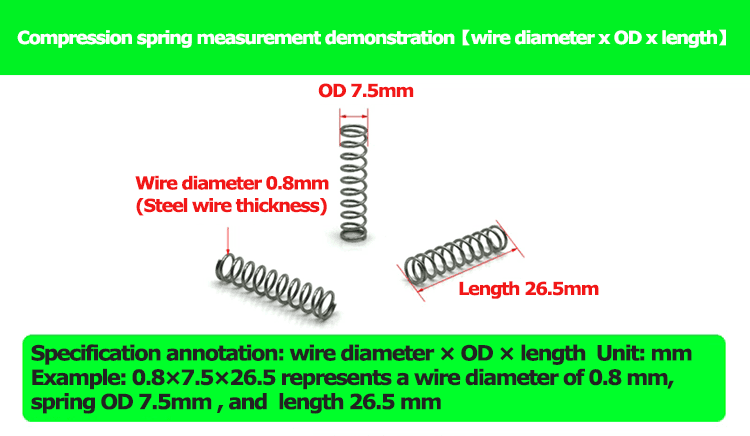Electric rice cooker lid opening button springs manufacturer