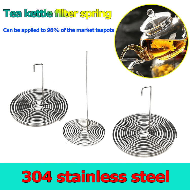 Glass teapot filter spring manufactruer
