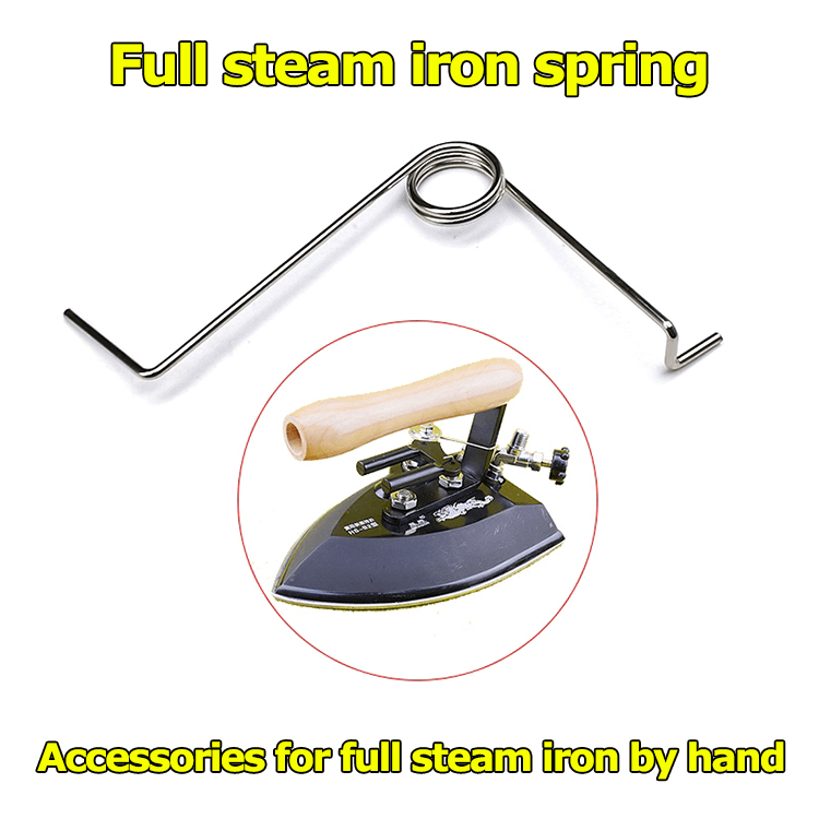 Hand operated full steam iron springs manufacturer
