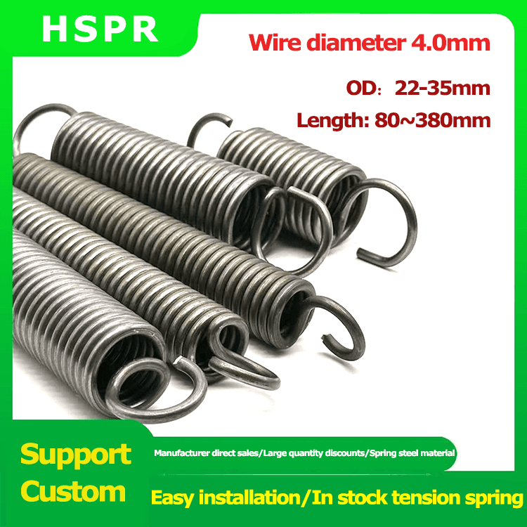 Hook hanging basket tension spring