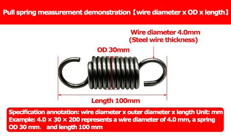 Hook hanging basket tension springs factory