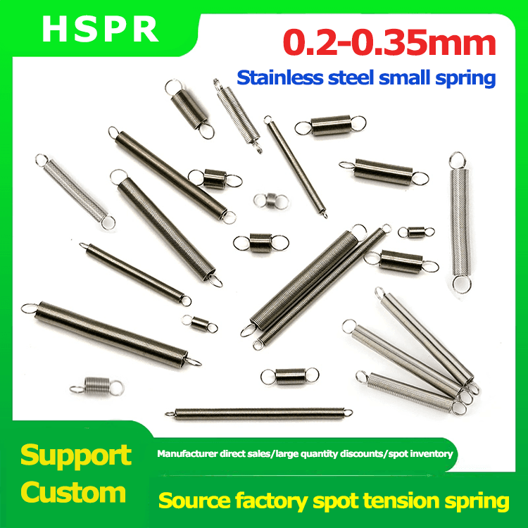 Hook tension binding machine springs