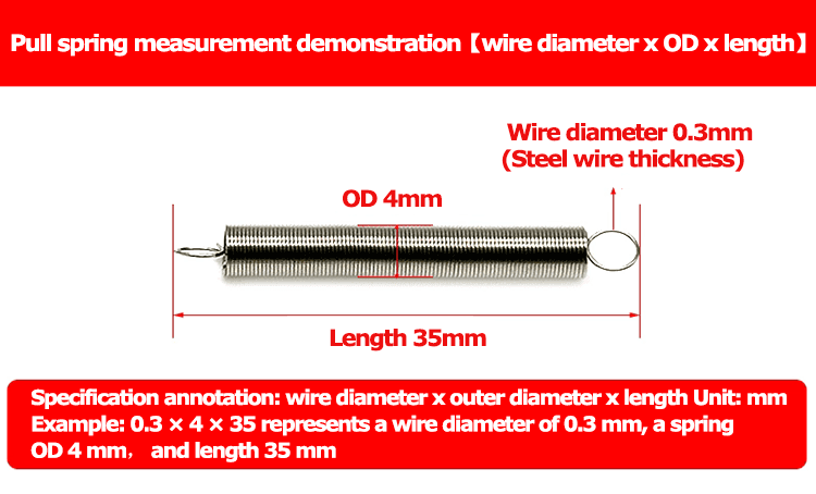 Micro return camera accessory tension spring manufacturer