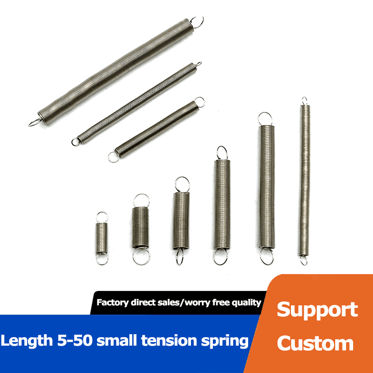 Micro return camera accessory tension spring