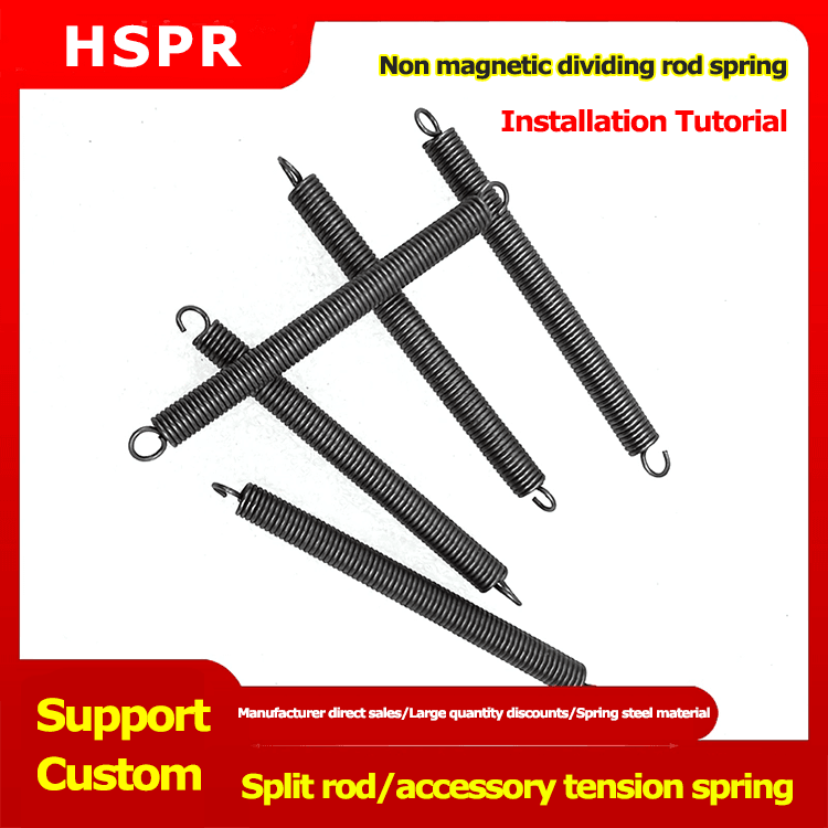 Precision non magnetic edge finder spring